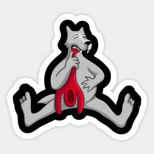 Big Bad Wolf Sticker